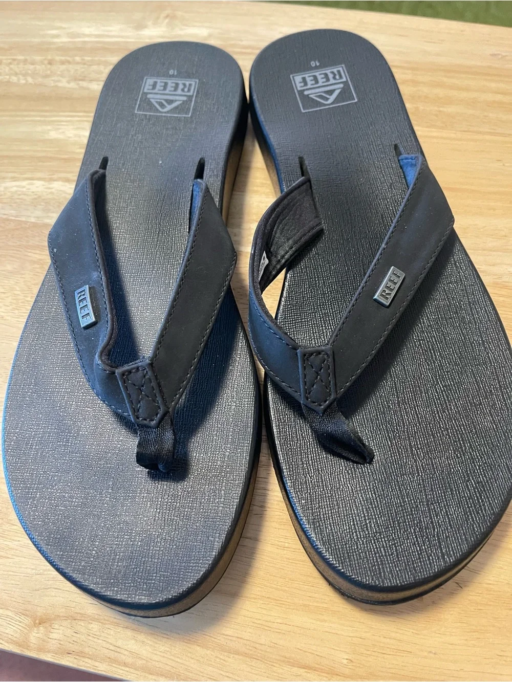 Reef Fanning Flip Flop Sandal for Men, Size 10